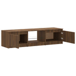 Tv-Meubel Met Led-Verlichting 140X40X35,5 Cm