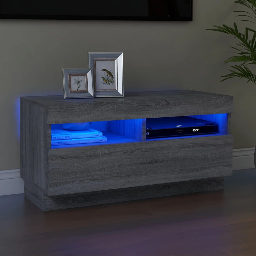 Tv-Meubel Met Led-Verlichting Kleurig