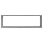 Wandschappen Kubus 100X15X30 Cm Bewerkt Hout