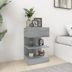 Nachtkastjes 40X35X65 Cm Bewerkt Hout Eiken