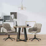 Eetkamerstoelen Draaibaar Fluweel