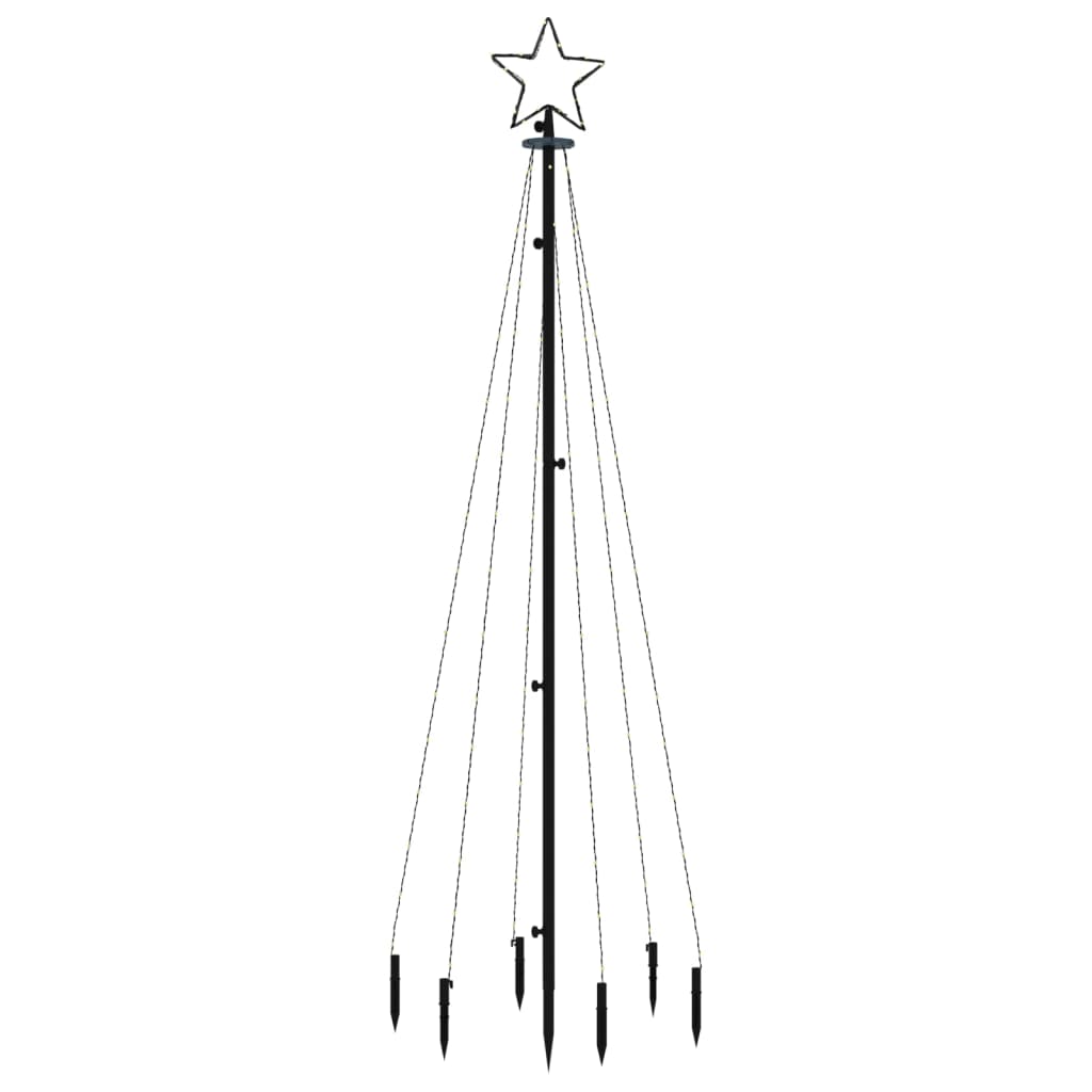 Kerstboom Met Grondpin 108 Led's 180 Cm