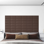Wandpanelen 1,08 M² Kunstleer Bruin