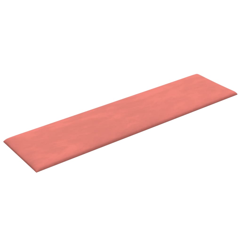 Wandpanelen 1,08 M² Fluweel Roze