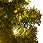 Tuinpadkerstbomen 6 St Met Te Led's 45 Cm Pvc