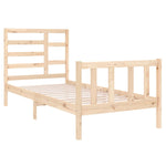 Bedframe Massief Hout