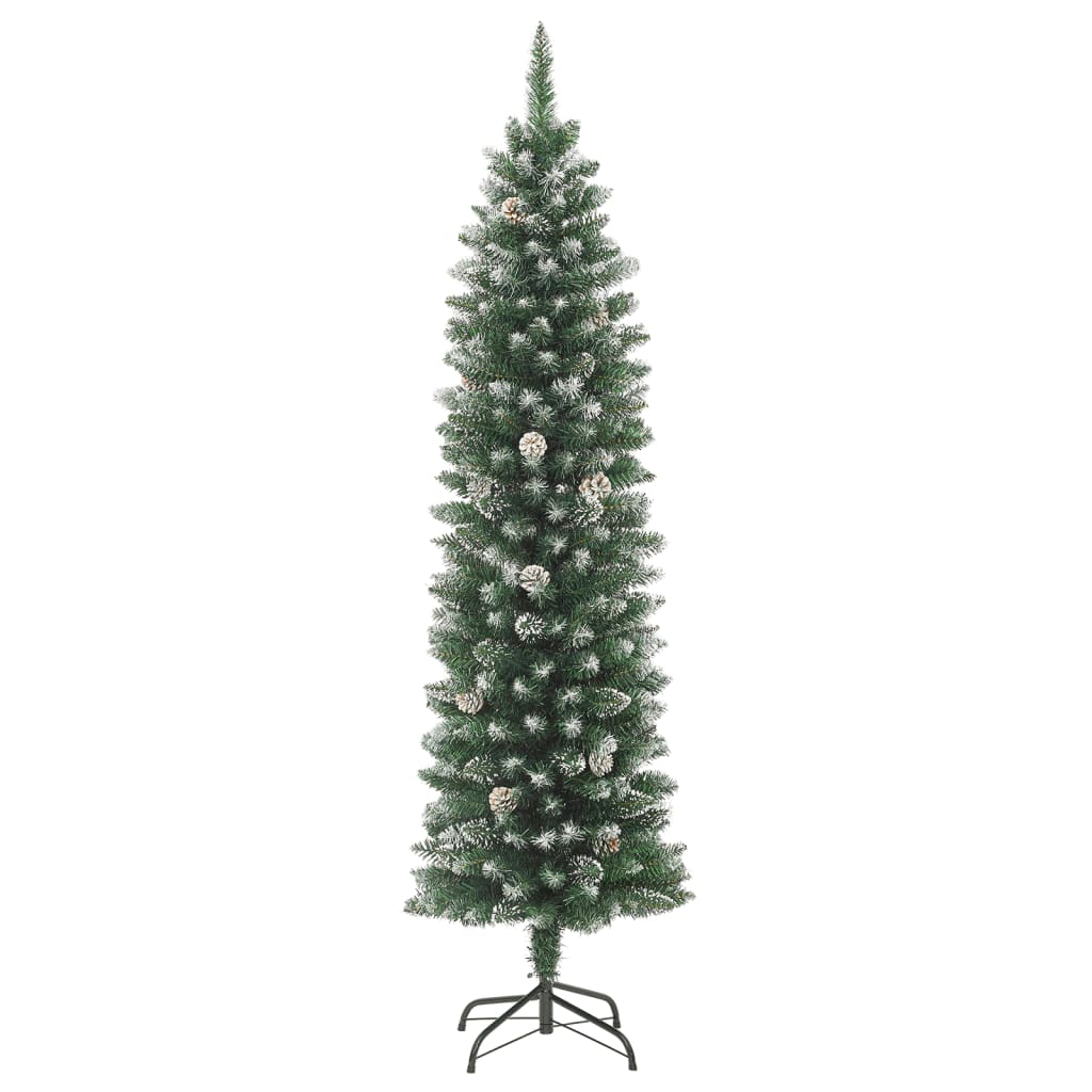 Kunstkerstboom Met Standaard Smal Pvc