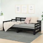 Slaapbank Uitschuifbaar Massief Grenenhout 2X(90X200) Cm