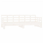 Slaapbank Uitschuifbaar Massief Grenenhout 2X(90X200) Cm