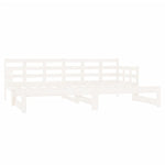 Slaapbank Uitschuifbaar Massief Grenenhout 2X(90X200) Cm