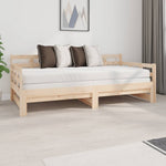 Slaapbank Uitschuifbaar Massief Grenenhout 2X(90X200) Cm
