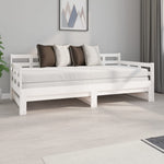 Slaapbank Uitschuifbaar Massief Grenenhout 2X(90X200) Cm