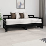 Slaapbank Uitschuifbaar Massief Grenenhout 2X(90X200) Cm