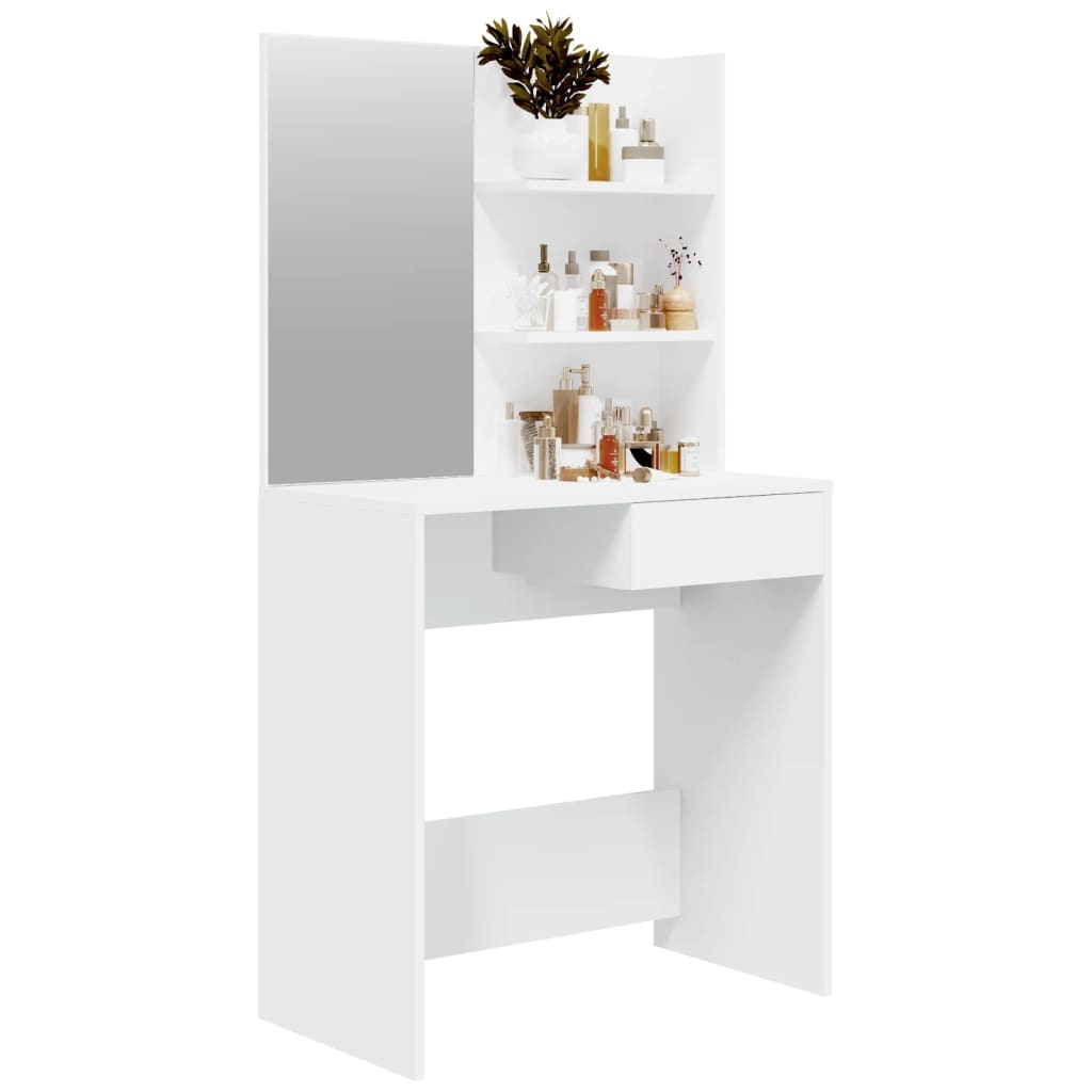 Kaptafel Met Spiegel 74,5X40X141 Cm