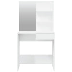 Kaptafel Met Spiegel 74,5X40X141 Cm