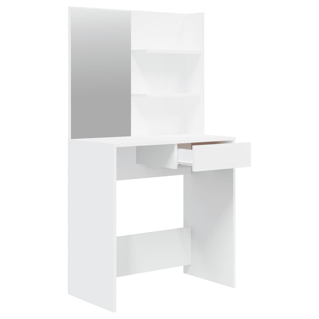 Kaptafel Met Spiegel 74,5X40X141 Cm