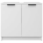 Badkamerkast 64,5X33,5X59 Cm Bewerkt Hout