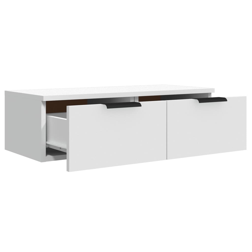 Wandkast 68X30X20 Cm Bewerkt Hout