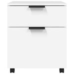 Dossierkast Verrijdbaar 45X38X54 Cm Bewerkt Hout