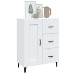 Dressoir 69,5X34X90 Cm Bewerkt Hout