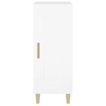 Dressoir 34,5X34X90 Cm Bewerkt Hout