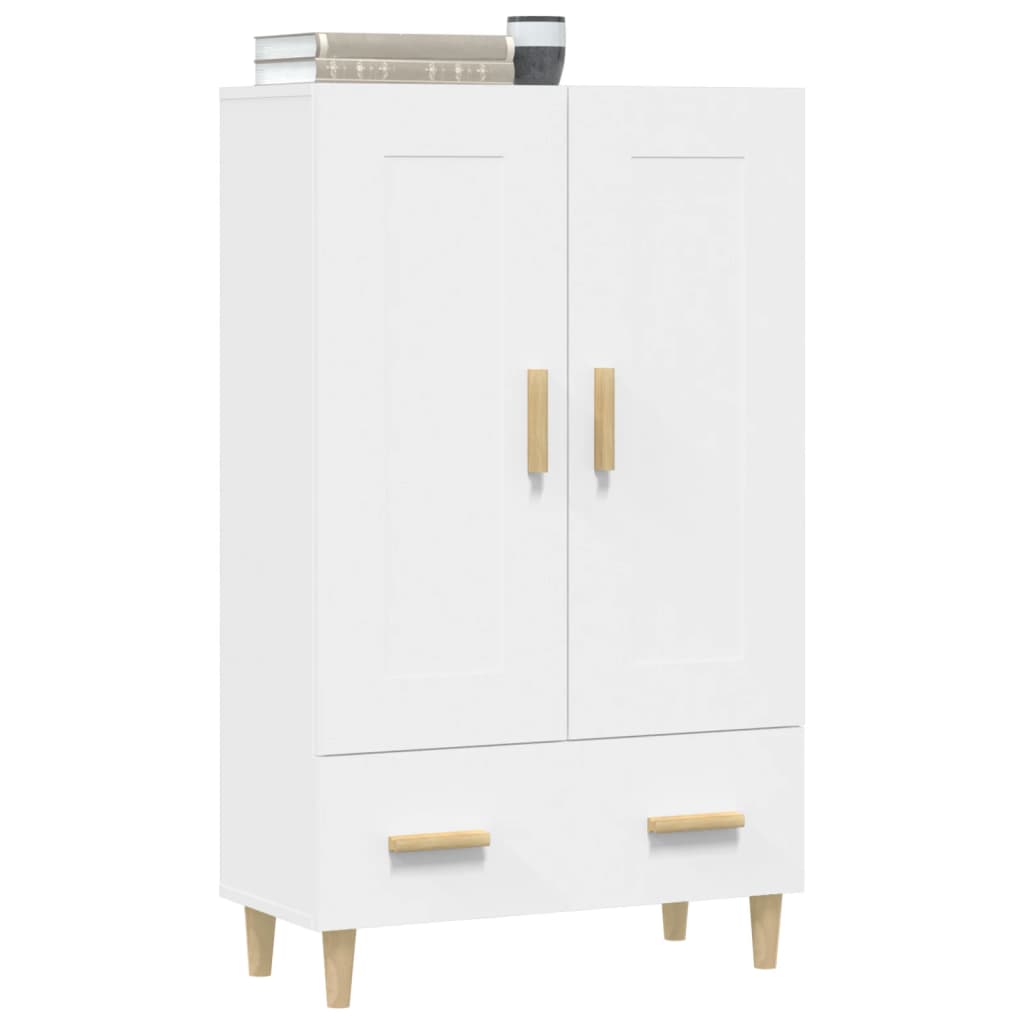 Hoge Kast 70X31X115 Cm Bewerkt Hout
