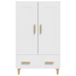Hoge Kast 70X31X115 Cm Bewerkt Hout