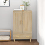 Hoge Kast 70X31X115 Cm Bewerkt Hout