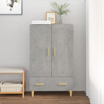 Hoge Kast 70X31X115 Cm Bewerkt Hout