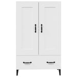 Hoge Kast 70X31X115 Cm Bewerkt Hout