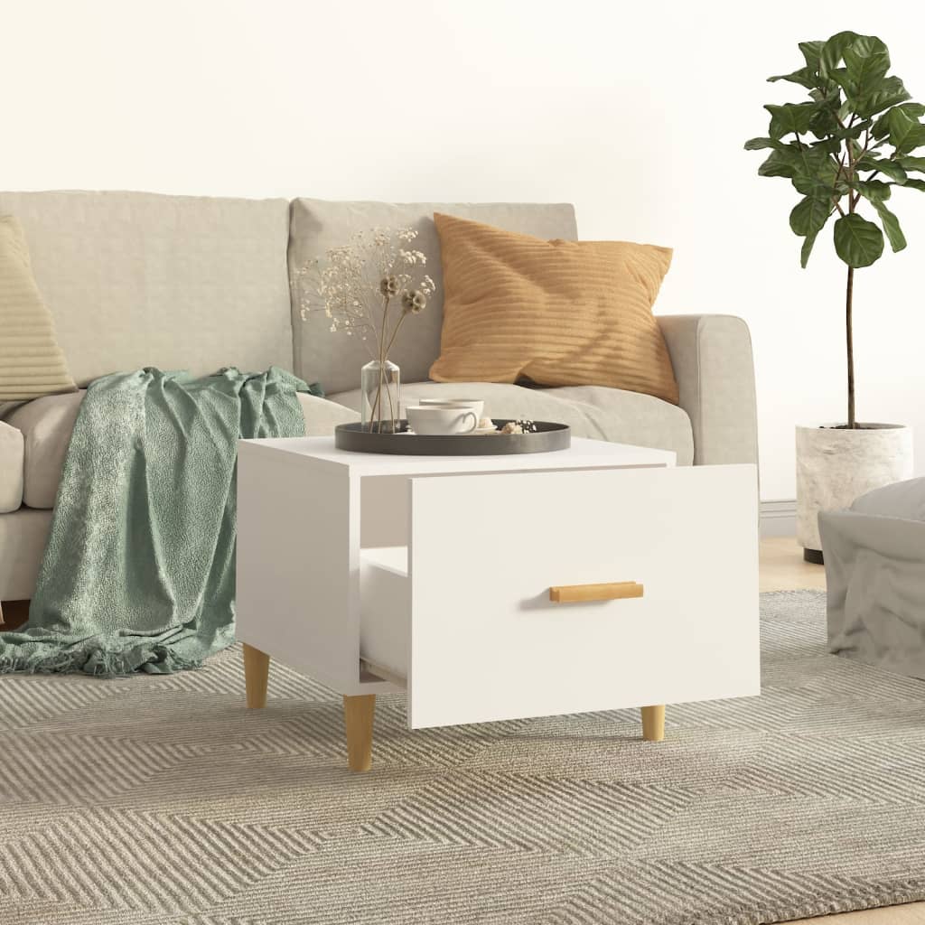 Salontafel 50X50X40 Cm Bewerkt Hout