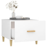 Salontafel 50X50X40 Cm Bewerkt Hout