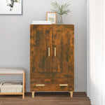 Hoge Kast 70X31X115 Cm Bewerkt Hout
