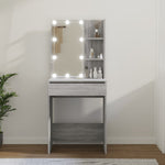 Kaptafel Met Led-Verlichting 60X40X140 Cm