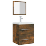 Badkamerkast Met Spiegel 41X38,5X48 Cm Kleurig