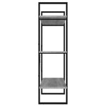 Boekenkast Eikenkleurig Grijs Sonoma