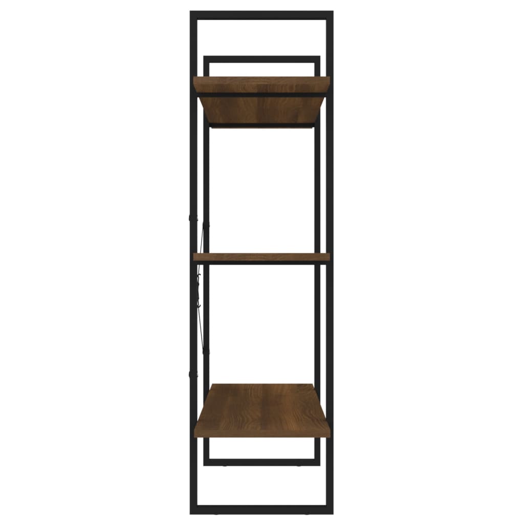 Boekenkast Bruin Eikenkleur