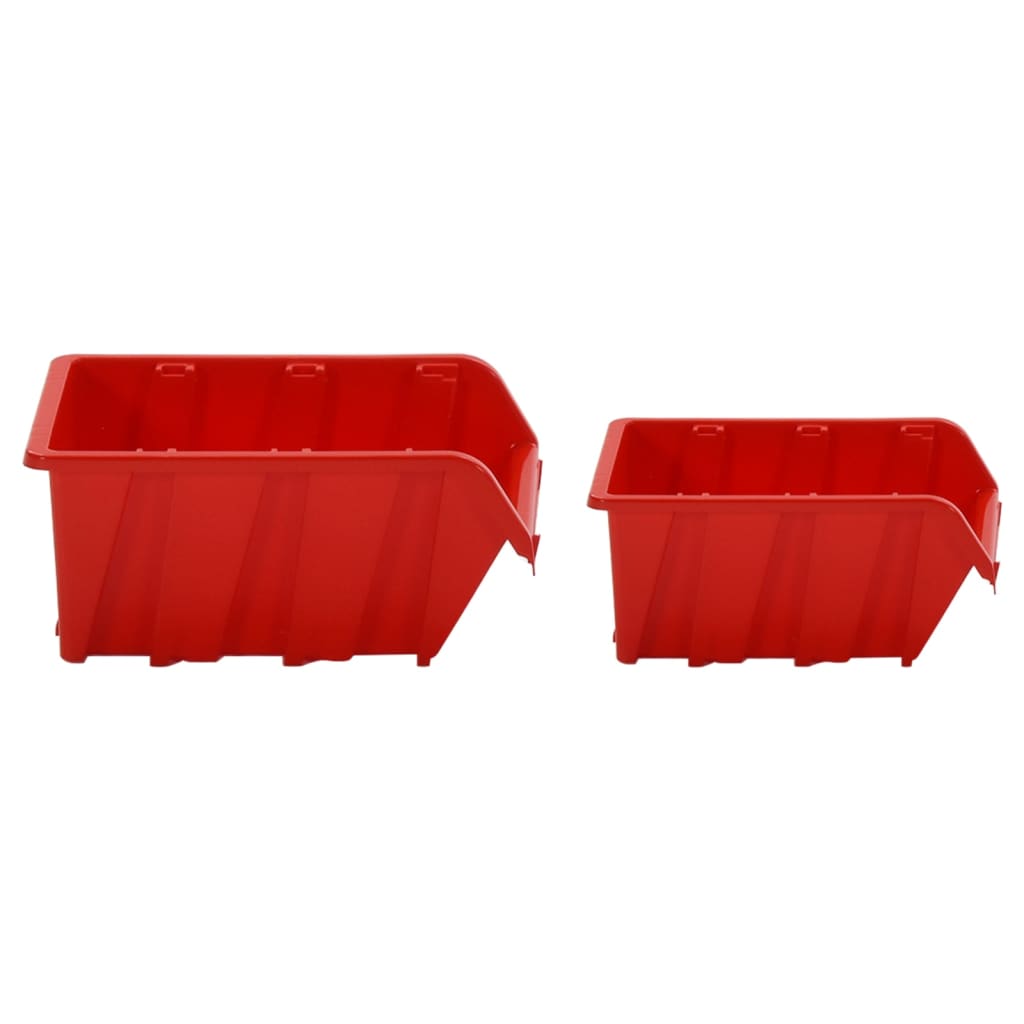 Sorteersysteemset 77X39 Cm Polypropeen Rood En Zwart