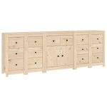 Dressoir 230X35X80 Cm Massief Grenenhout