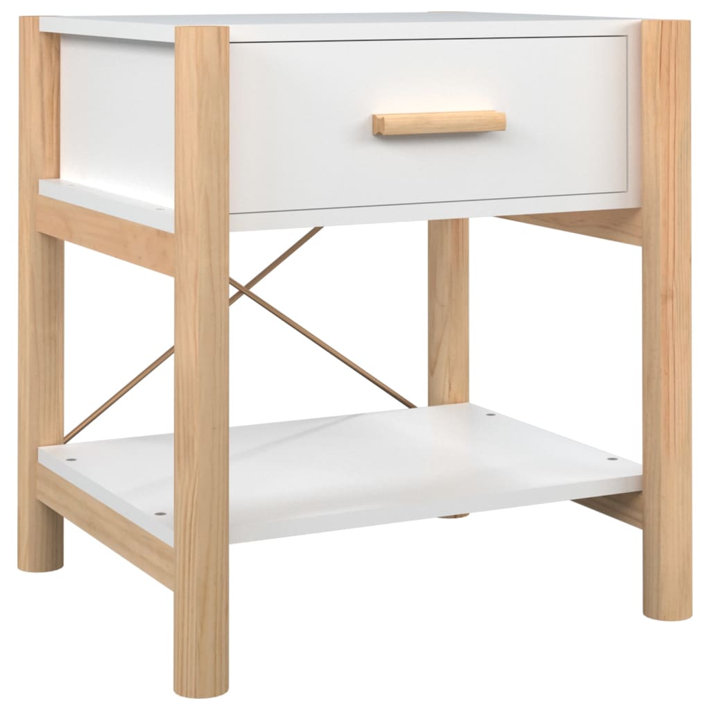 Nachtkastjes 42X38X45 Cm Bewerkt Hout