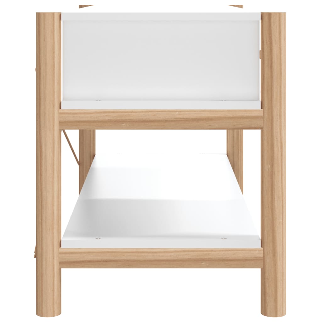 Tv-Meubel 82X38X45 Cm Bewerkt Hout