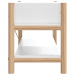 Tv-Meubel 82X38X45 Cm Bewerkt Hout