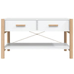 Salontafel 82X48X45 Cm Bewerkt Hout