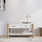 Salontafel 82X48X45 Cm Bewerkt Hout