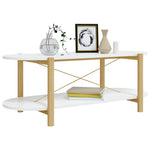 Salontafel 110X48X40 Cm Bewerkt Hout