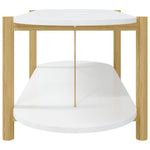 Salontafel 110X48X40 Cm Bewerkt Hout