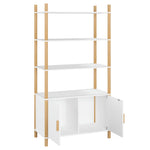 Hoge Kast 80X40X153 Cm Bewerkt Hout