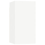 6-Delige Tv-Meubelset Bewerkt Hout