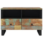 Tv-Meubel 70X33X46Cm Massief Teruggewonnen Hout