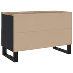 Tv-Meubel 70X33X46Cm Massief Teruggewonnen Hout